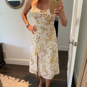 Floral Spaghetti Strap Top